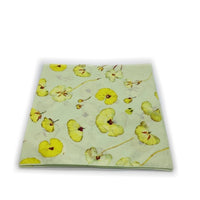 ISSEY MIYAKE イッセイミヤケ IM51-AD106-97 PRESSED FLORA BANDANA バンダナ イエロー 瑞穂店