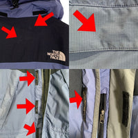 00's~ THE NORTH FACE ノースフェイス Hydroseal マウンテンパーカー 3トーン ブルー グリーン ブラック 88080 L07 Size XL 福生店