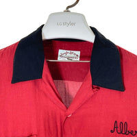 Jungle Storm ジャングルストーム 50s ボーリングシャツ レッド sizeL 瑞穂店