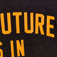 HUMAN MADE ヒューマンメイド THE FUTURE IS IN THE PAST プリントTシャツ ブラック Size XL 福生店