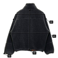 AVIREX アヴィレックス 602919302 STAND HALF ZIP BOA PULLOVER ハーフジップ ボア フリースジャケット グレー sizeF 瑞穂店