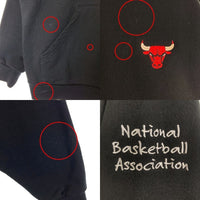 NBA エヌビーエー FR-NBA-23AW-209 CHICAGO BULLS シカゴブルズ スウェット ハーフジップ ブラック sizeL 瑞穂店