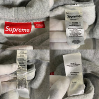 SUPREME シュプリーム 21AW Arabic Logo Hooded Sweatshirt アラビックロゴ プルオーバースウェットパーカー グレー モコモコ Size XXL 福生店