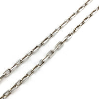 シルバー925 オーバルチェーンネックレス ITALY Size 59cm 福生店