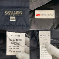SUGAR CANE シュガーケーン NYLON INNER JACKET THINSULATE FILLED ナイロンインナージャケット 3Mシンサレート 中綿 ブラック SC14728 Size XL 福生店