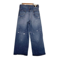 Lee リー COMPILATIONS ウエスタンデニムパンツ ワイド ジーンズ インディゴ ペンキ加工 LM9817 Size L 福生店