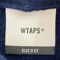 WTAPS ダブルタップス VISUAL UP ARMORED HOODY ヴィジュアル アップ アーマード フーディー パーカー ネイビー sizeX02 瑞穂店