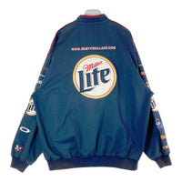 CHASE AUTHENTICS チェイスオーセンティック Rusty Wallace ラスティ・ウォレス Miller Lite 2002年 レーシングジャケット ネイビー sizeXL 瑞穂店