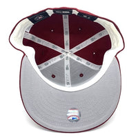 NEW ERA ニューエラ THE CAP ザ キャップ 別注 59FIFTY Chain Stitch SSNL New York Yankees ニューヨーク ヤンキース ベースボールキャップ 刺繡ロゴ レッド Size 7 5/8 (60.6cm) 福生店