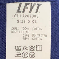 LFYT エルエフワイティー 20AW ウォッシュドデニム コーチジャケット インディゴ ラファイエット LA201003 Size XXL 福生店