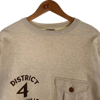 FREEWHEELERS フリーホイーラーズ POCKET SWEAT SHIRTS ポケットスウェットシャツ CATSKILLS RANGER オートミール Size 38 福生店