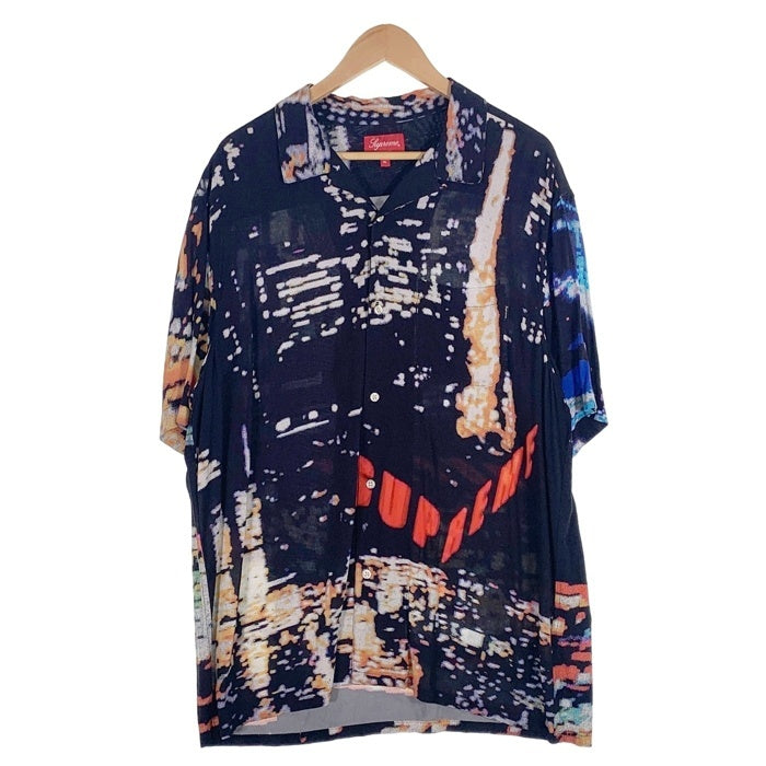 【希少モデル】シュプリーム半袖 レーヨン City lights Supreme シュプリーム 20SS City Lights Rayon S/S Shirt 総柄