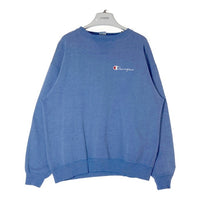 Champion チャンピオン 青刺繡タグ USA製 刺繡ロゴ スウェットトレーナー ライトブルー sizeL 瑞穂店