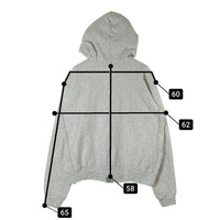 Champion チャンピオン 青刺繍タグ USA製 リバースウィーブ ARMY ワッペン フルジップパーカー グレー sizeL 瑞穂店