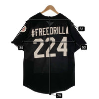 90's~ TEAM WORK ATHLETIC APPAREL Dark Boys ベースボールシャツ ジャージ ブラック Size L 福生店