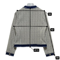 FENNEL フェンネル ツイードジャケット ブルー size38 瑞穂店