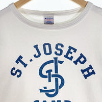 Champion チャンピオン T1011 ST.JOSEPH CAMP プリント 半袖 Tシャツ ホワイト Size M 福生店