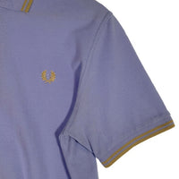 FRED PERRY フレッドペリー 鹿の子 ポロシャツ ブルー イングランド製 Size 42 福生店