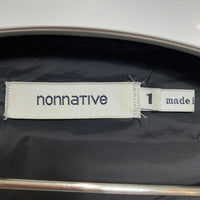 nonnative ノンネイティブ RIDER BLOUSON COW LEATHER カウレザー シングルライダースジャケット ブラック NN-J2611 Size 1 瑞穂店