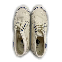 VANS VAULT バンズ OG CHUKKA BOOT LX チャッカ 花柄刺繍 スニーカー ホワイト size26cm 瑞穂店