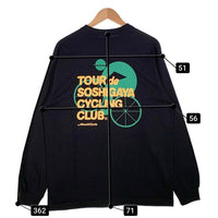 KINASHI CYCLE 木梨サイクル TOUR de SOSHIGAYA プリント ロングスリーブTシャツ ブラック Size L 福生店