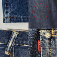 EVISU エヴィス 2000 No.2 刺繍カモメ 赤耳 デニムパンツ インディゴ size36 瑞穂店