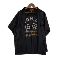 NEIGHBORHOOD ネイバーフッド BAPE アベイシングエイプ レーヨン コットン ボーリングシャツ ブラック Size XXL 福生店
