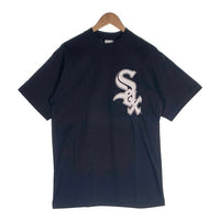 90's majestic マジェスティック Chicago White Sox シカゴ ホワイト ソックス 半袖 tシャツ ブラック Size L 福生店