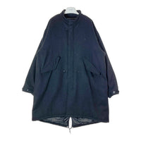 BEAMS ビームス 11-19-1471-120 中綿 ウール モッズ コート ブラック sizeL 瑞穂店