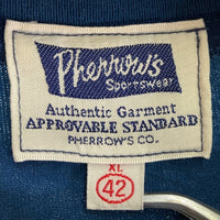 Pherrow’s フェローズ フロントプリントTシャツ ネイビー sizeXL/42 瑞穂店