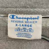 Champion チャンピオン リバースウィーブ 胸ワッペン スウェットトレーナー グレー size3XL 瑞穂店