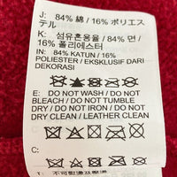 Supreme シュプリーム NIKE ナイキ CK6225-687 19FW Leather Applique Sweatshirt レザーアップリケ スウェットパーカー レッド sizeL 瑞穂店