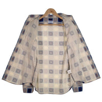 Subculture サブカルチャー COTTON CHECK SHIRT コットン チェック 長袖 シャツ ブルー SCTP-A2605 Size 2 福生店
