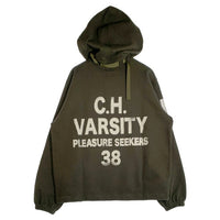 CAPTAINS HELM キャプテンズヘルム MIL THERMAL HOODIE サーマル プルオーバー フーディー パーカー オリーブ CH25-AW-T13 Size L 福生店