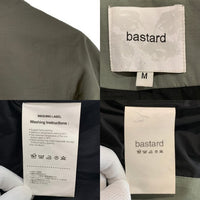 bastard バスタード リップストップ スタンドカラー ジップアップジャケット グリーン Size M 福生店
