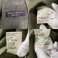 COMME des GARCONS HOMME PLUS コムデギャルソン オムプリュス ウールチェスターコート 比翼 ロング グリーン PJ-04047M AD1998 Size M 福生店