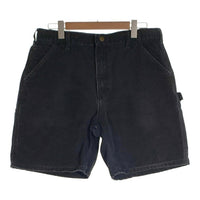 00's Carhartt カーハート ダック ペインターショートパンツ ワーク ブラック B26 BLK メキシコ製 Size 36 福生店