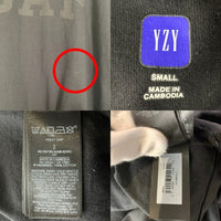 YEEZY GAP イージーギャップ CROP DOVE NO SEAM TEE クロップドーヴノーシームTシャツ ブラック オーバーサイズ Size S 福生店