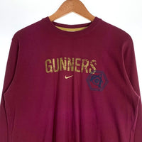00's NIKE ナイキ Gunners Arsenal ガンナーズ アーセナル ロングスリーブTシャツ ボルドー Size M 福生店