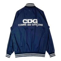 CDG COMME des GARCONS シーディージー コムデギャルソン バックプリント スタジャン ネイビー sizeL 瑞穂店