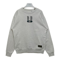 SOUTHERN MFG CO BLUEBLUE サウザンマニュファクチャリングカンパニー・ブルーブルー カレッジプリント スウェットトレーナー グレー sizeM 瑞穂店