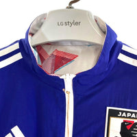 adidas アディダス 日本代表アンセムジャケット 2022 リバーシブル ブルー size2XL 瑞穂店