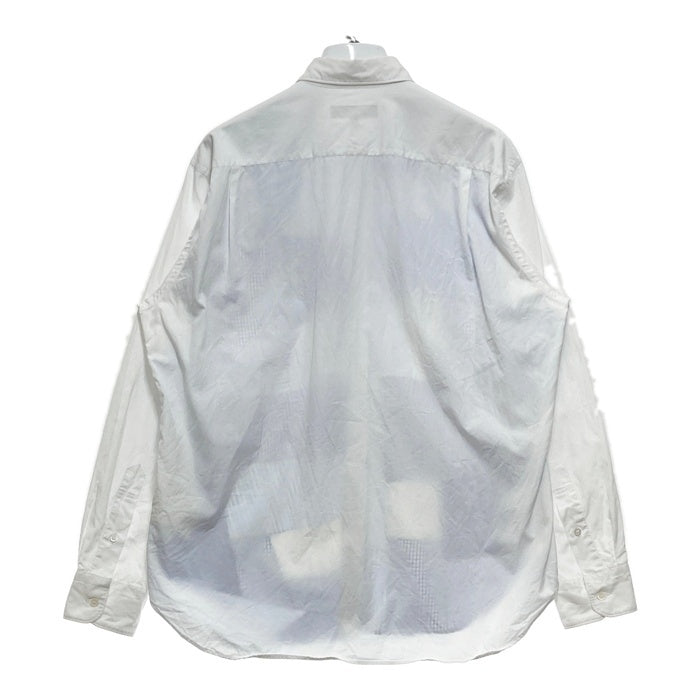comme des garcons homme カバーオール ホワイト COMME des GARCONS HOMME コムデギャルソンオム コットン 切替
