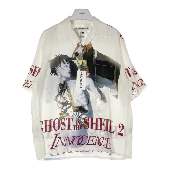 WACKO MARIA 攻殻機動隊 アロハシャツ Mサイズ WACKO MARIA ワコマリア 23SS × GHOST IN THE SHELL 攻殻機動隊