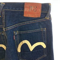 EVISU エヴィス LOT 2000 カモメ カットオフ ショート デニムパンツ インディゴ size32 瑞穂店