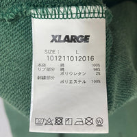 X LARGE エクストララージ Pullover Hoodie プルオーバーフーディー オリーブ Size L 瑞穂店
