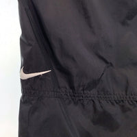 00's NIKE ナイキ ナイロン トラックパンツ ブラック 裾スウッシュ刺繡 Size L 福生店