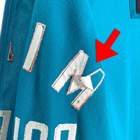 NFL MIAMI Dolphins マイアミ・ドルフィンズ フルジップ トラックジャケット マリンブルー Size L 福生店