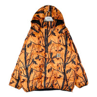 CARHARTT カーハート JONES PUFF PULLOVER JACKET 中綿 プルオーバー ジャケット オレンジ sizeXL 瑞穂店