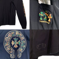 Chrome Hearts クロムハーツ Camo Horseshoe L/S Tee カモフラージュホースシュー プリントロングスリーブTシャツ ブラック Size XL 福生店